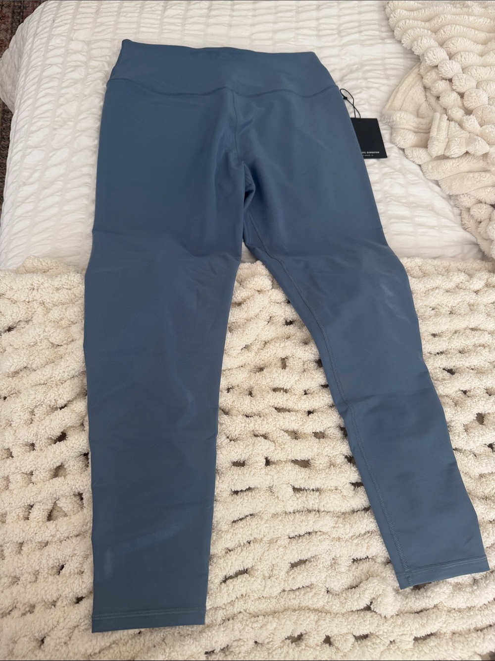 Spiritual Gangster Slate Blue High-Waist Leggings